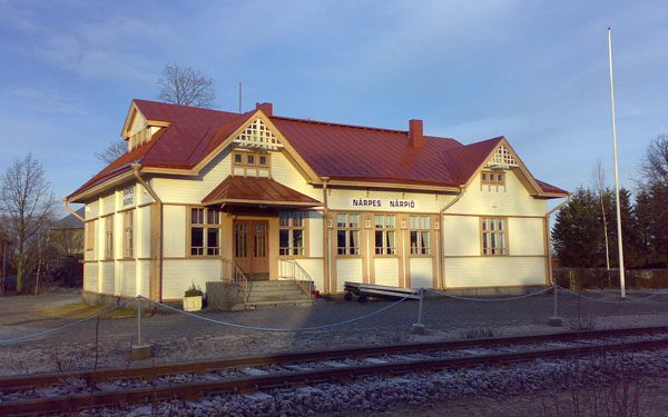 Närpes station Närpes station
